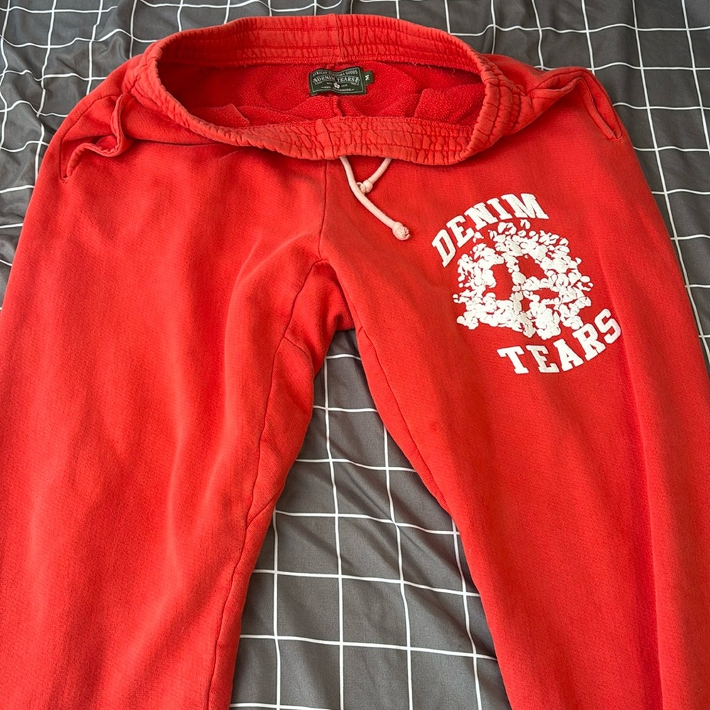 DENIM TEARS UNIVERSITY SWEATS ~ SIZE MEDIUM